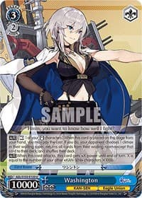 Washington - Azur Lane - Weiss Schwarz card