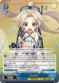 Cavalla - Azur Lane - Weiss Schwarz card