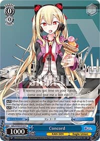 Concord - Azur Lane - Weiss Schwarz card