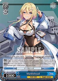Marblehead - Azur Lane - Weiss Schwarz card