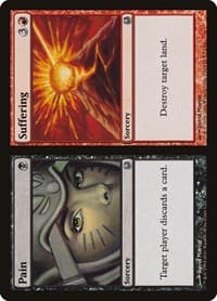 Pain // Suffering - Duel Decks: Ajani vs. Nicol Bolas - Magic: The Gathering card