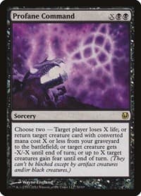 Profane Command - Duel Decks: Ajani vs. Nicol Bolas - Magic: The Gathering card