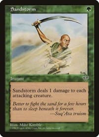 Sandstorm - Mirage - Magic: The Gathering card