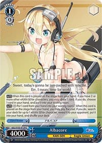 Albacore - Azur Lane - Weiss Schwarz card