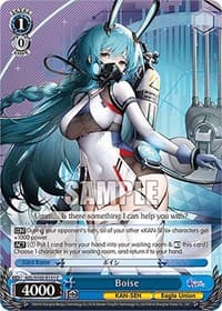 Boise - Azur Lane - Weiss Schwarz card
