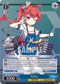 Bailey - Azur Lane - Weiss Schwarz card