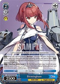 Birmingham - Azur Lane - Weiss Schwarz card
