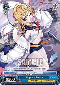 Stephen Potter - Azur Lane - Weiss Schwarz card