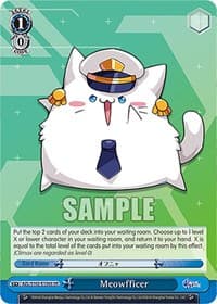 Meowfficer (SR) - Azur Lane - Weiss Schwarz card