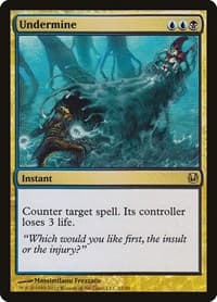 Undermine - Duel Decks: Ajani vs. Nicol Bolas - Magic: The Gathering card