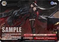 Rhapsodie of Darkness (PR) - Azur Lane - Weiss Schwarz card
