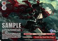 Until the End This Time (PR) - Azur Lane - Weiss Schwarz card