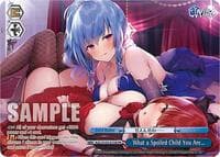 What a Spoiled Child You Are... (PR) - Azur Lane - Weiss Schwarz card