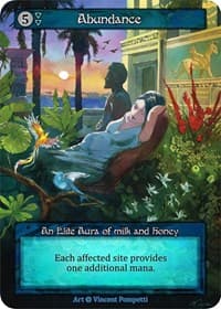 Abundance - Alpha - Sorcery: Contested Realm card