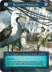 Accursed Albatross (Foil) - Alpha - Sorcery: Contested Realm card