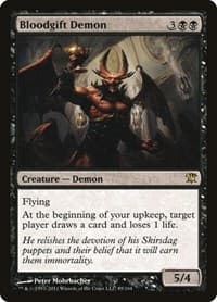 Bloodgift Demon - Innistrad - Magic: The Gathering card