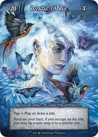 Avatar of Air (Preconstructed Deck) - Alpha - Sorcery: Contested Realm card
