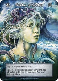 Avatar of Water (Foil) - Alpha - Sorcery: Contested Realm card
