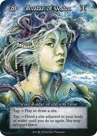 Avatar of Water (Preconstructed Deck) - Alpha - Sorcery: Contested Realm card