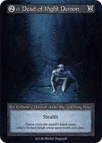 Dead of Night Demon - Alpha - Sorcery: Contested Realm card