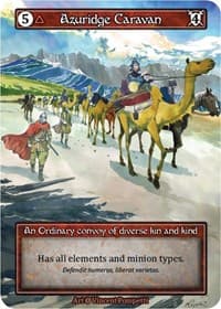 Azuridge Caravan (Foil) - Alpha - Sorcery: Contested Realm card