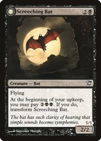 Screeching Bat - Innistrad - Magic: The Gathering card