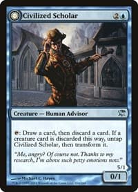 Civilized Scholar - Innistrad - Magic: The Gathering card