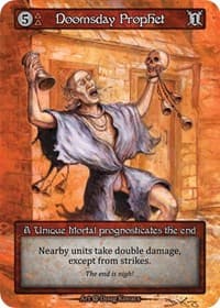 Doomsday Prophet (Preconstructed Deck) - Alpha - Sorcery: Contested Realm card