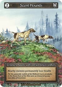 Scent Hounds (Foil) - Alpha - Sorcery: Contested Realm card