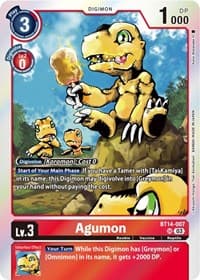 Agumon - Blast Ace - Digimon Card Game card