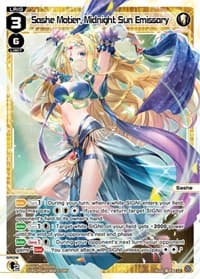 Sashe Motier, Midnight Sun Emissary - Reunion Diva - WIXOSS card