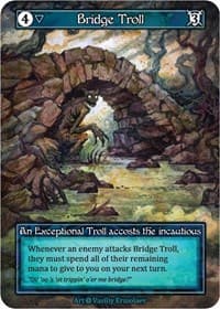 Bridge Troll (Foil) - Alpha - Sorcery: Contested Realm card