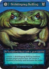 Brobdingnag Bullfrog (Preconstructed Deck) - Alpha - Sorcery: Contested Realm card