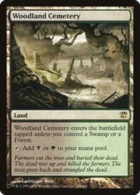 Woodland Cemetery - Innistrad - Magic: The Gathering card