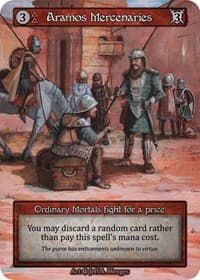 Aramos Mercenaries - Alpha - Sorcery: Contested Realm card