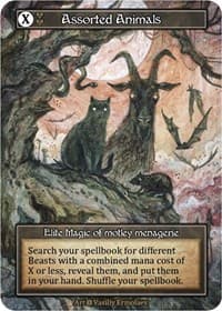 Assorted Animals (Foil) - Alpha - Sorcery: Contested Realm card
