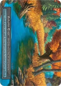 Autumn River (Foil) - Alpha - Sorcery: Contested Realm card