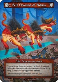 Bull Demons of Adum - Alpha - Sorcery: Contested Realm card