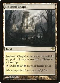 Isolated Chapel - Innistrad - Magic: The Gathering card