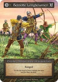 Belmotte Longbowmen (Preconstructed Deck) - Alpha - Sorcery: Contested Realm card