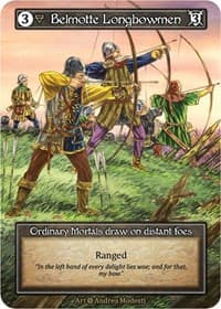 Belmotte Longbowmen (Foil) - Alpha - Sorcery: Contested Realm card