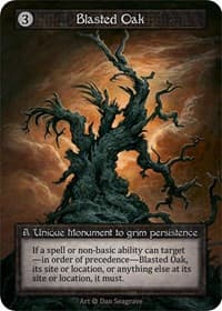 Blasted Oak - Alpha - Sorcery: Contested Realm card