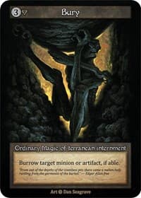 Bury - Alpha - Sorcery: Contested Realm card