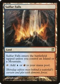 Sulfur Falls - Innistrad - Magic: The Gathering card