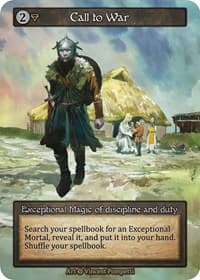 Call to War - Alpha - Sorcery: Contested Realm card