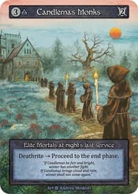 Candlemas Monks - Alpha - Sorcery: Contested Realm card