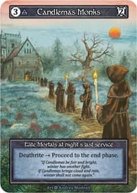 Candlemas Monks (Foil) - Alpha - Sorcery: Contested Realm card