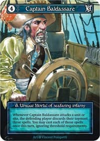 Captain Baldassare (Foil) - Alpha - Sorcery: Contested Realm card