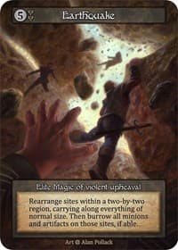 Earthquake - Alpha - Sorcery: Contested Realm card