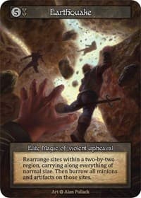 Earthquake (Preconstructed Deck) - Alpha - Sorcery: Contested Realm card